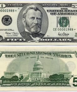 USD $50 Bills